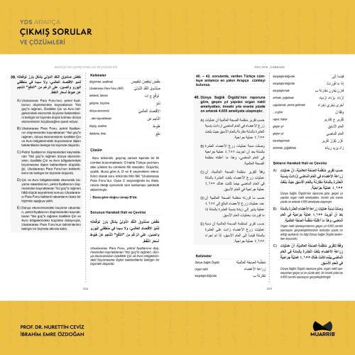 YDS Arapça ÇIKMIŞ SORULAR ve Çözümleri